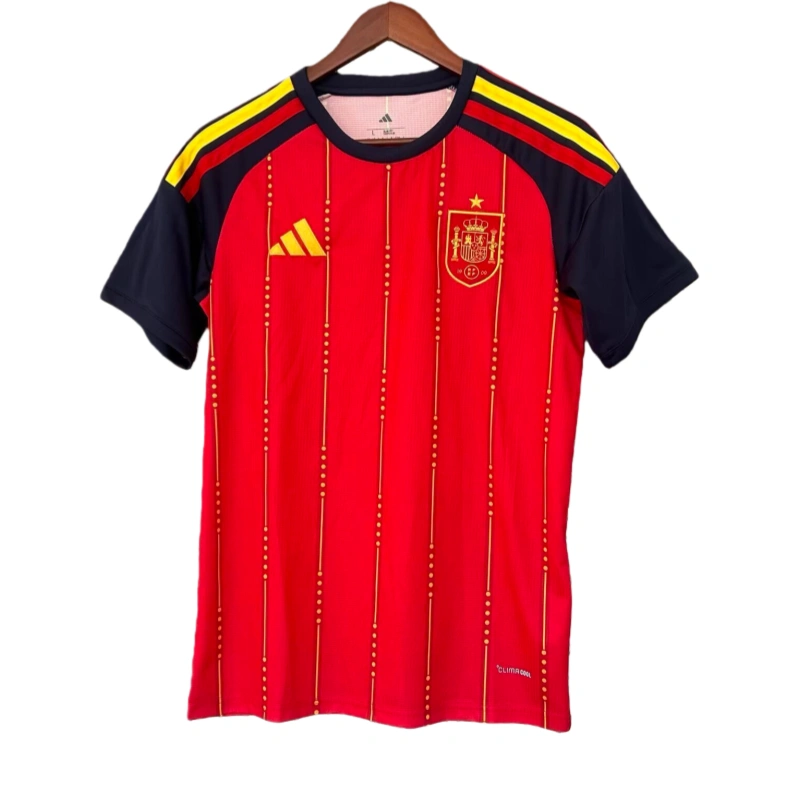 2026 Spain Home World Cup Soccer Shirt Fan Edition