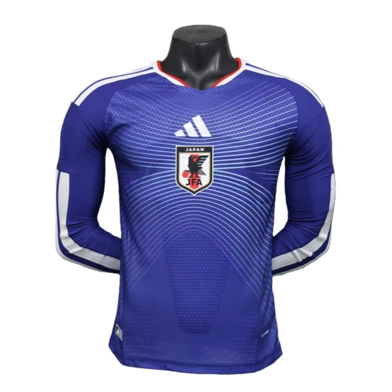 Japan 2026 World Cup Home Long Sleeve Football jersey Player version