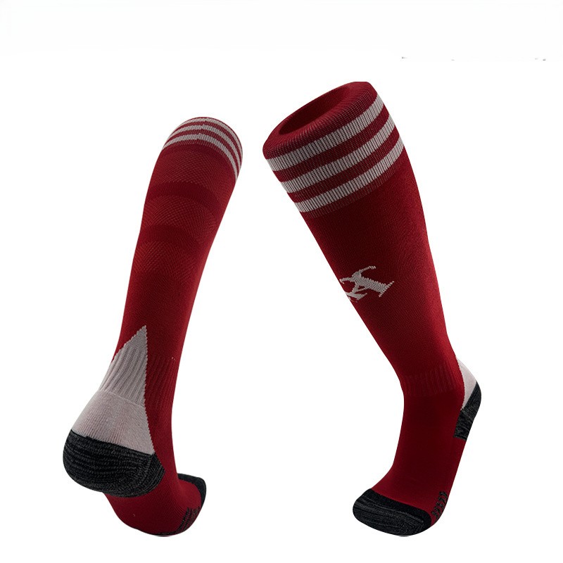 Arsenal home football socks for the 2025-26 season